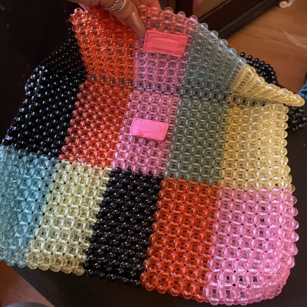 Target Multicolor Beaded Shoulder Bag - Picture 2 of 3